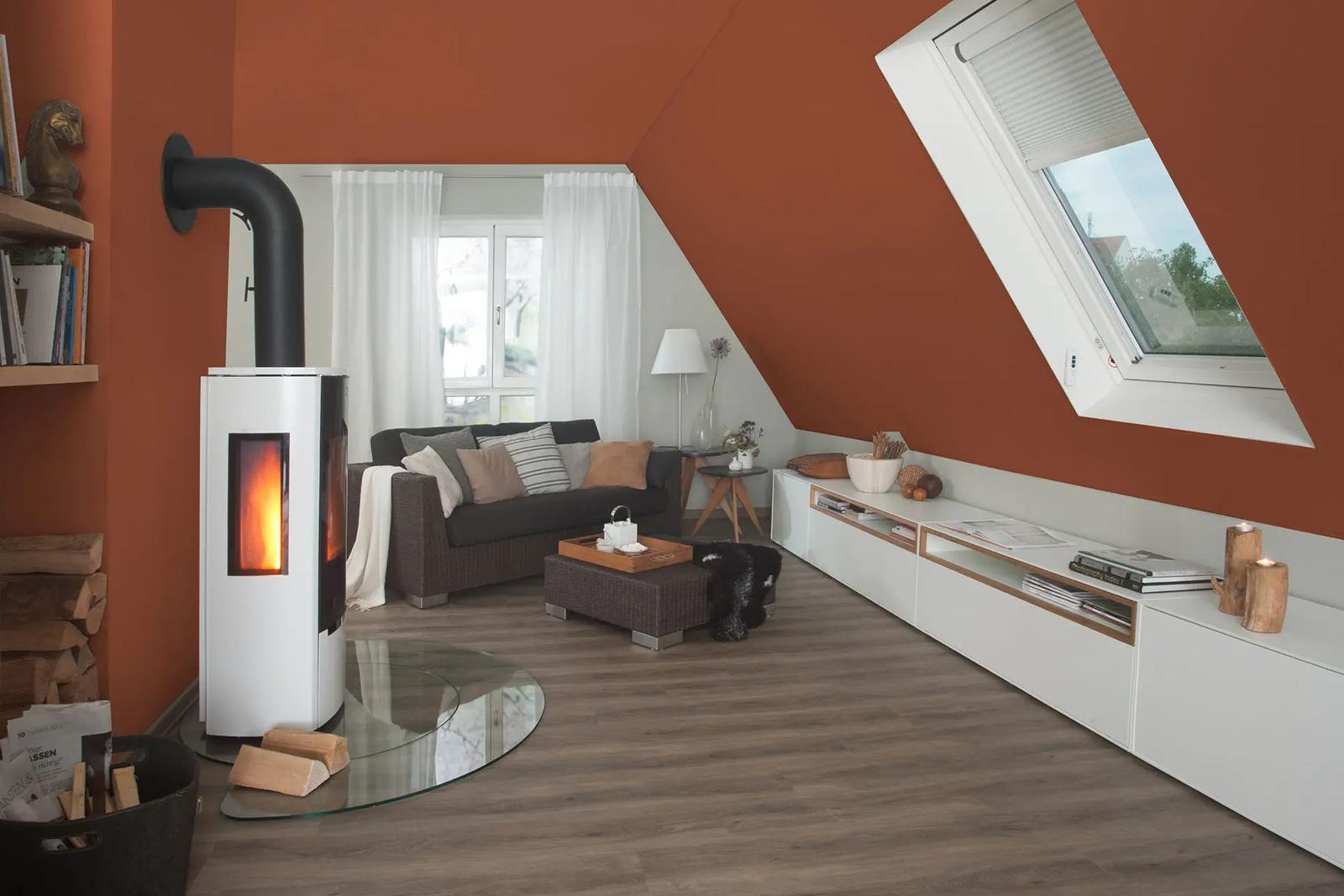 Kaminzimmer Farbvariante
