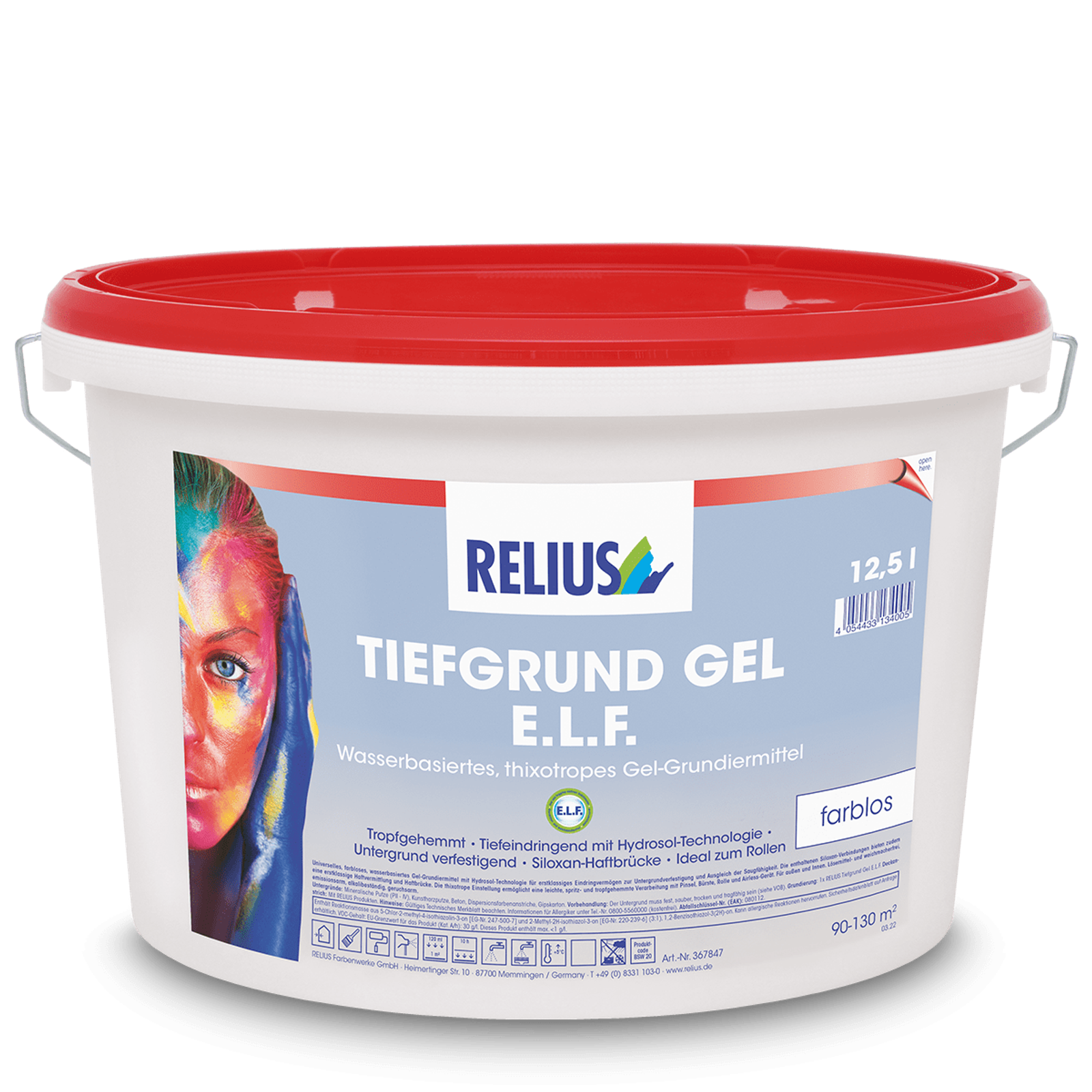 TIEFGRUND GEL E.L.F. FARBLOS