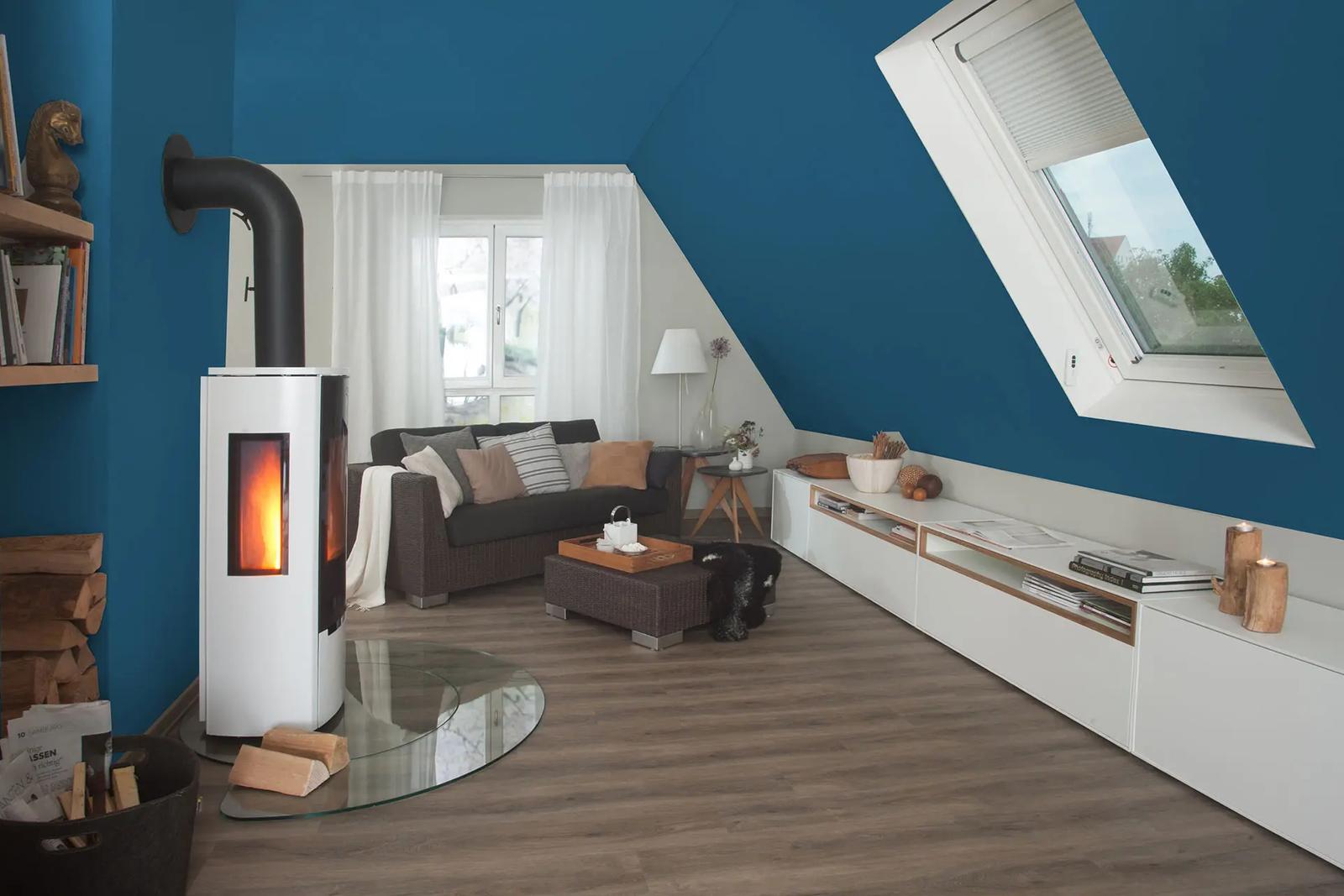 Kaminzimmer Farbvariante