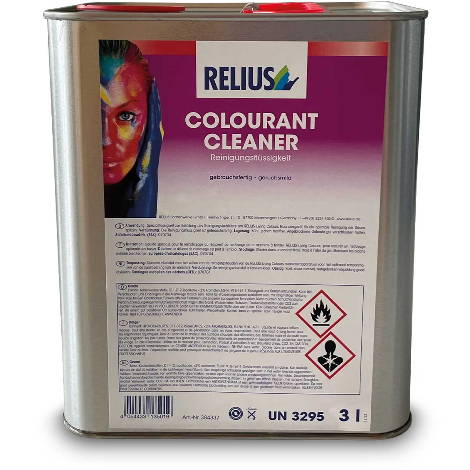 COLOURANT CLEANER