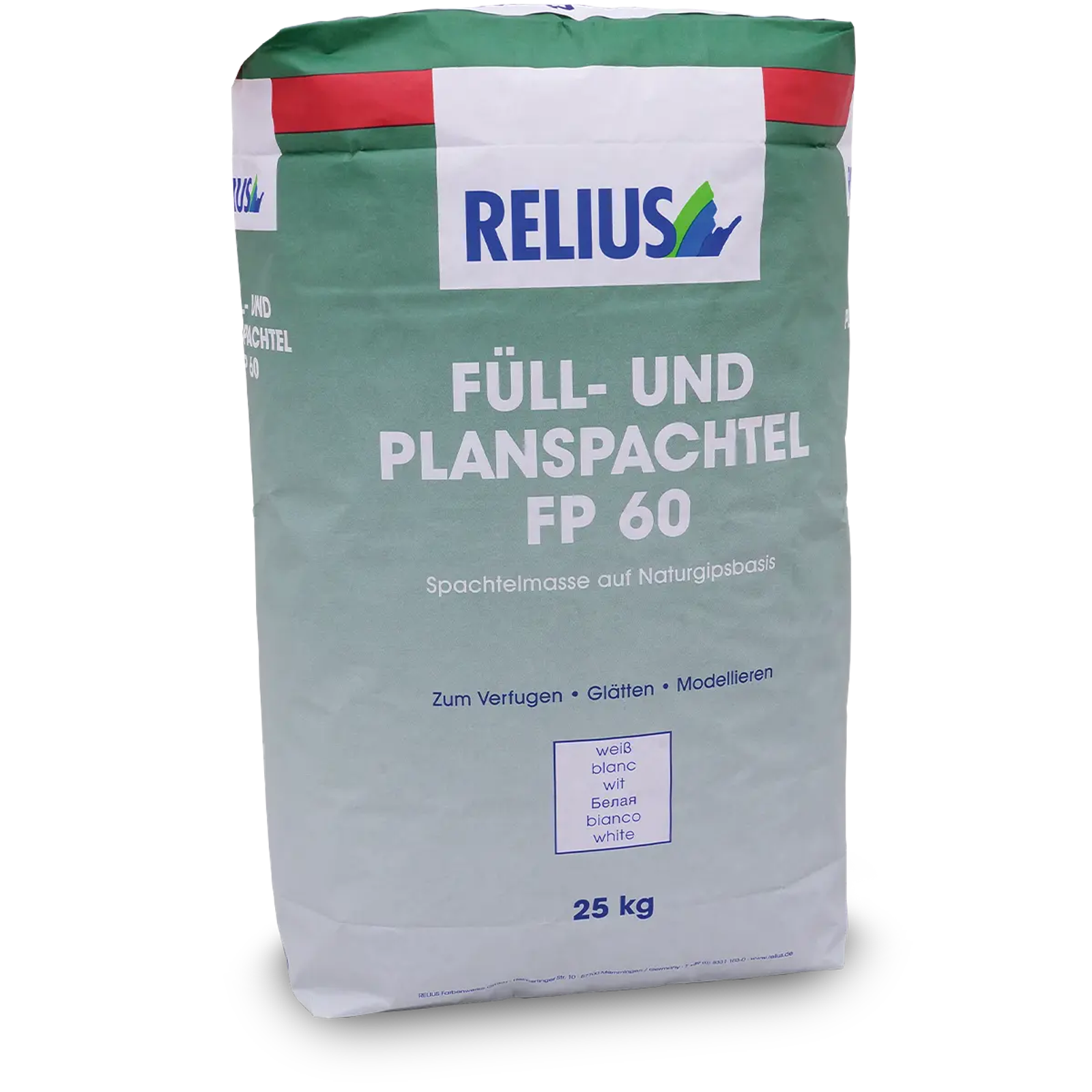 FÜLL- UND PLANSPACHTEL FP 60