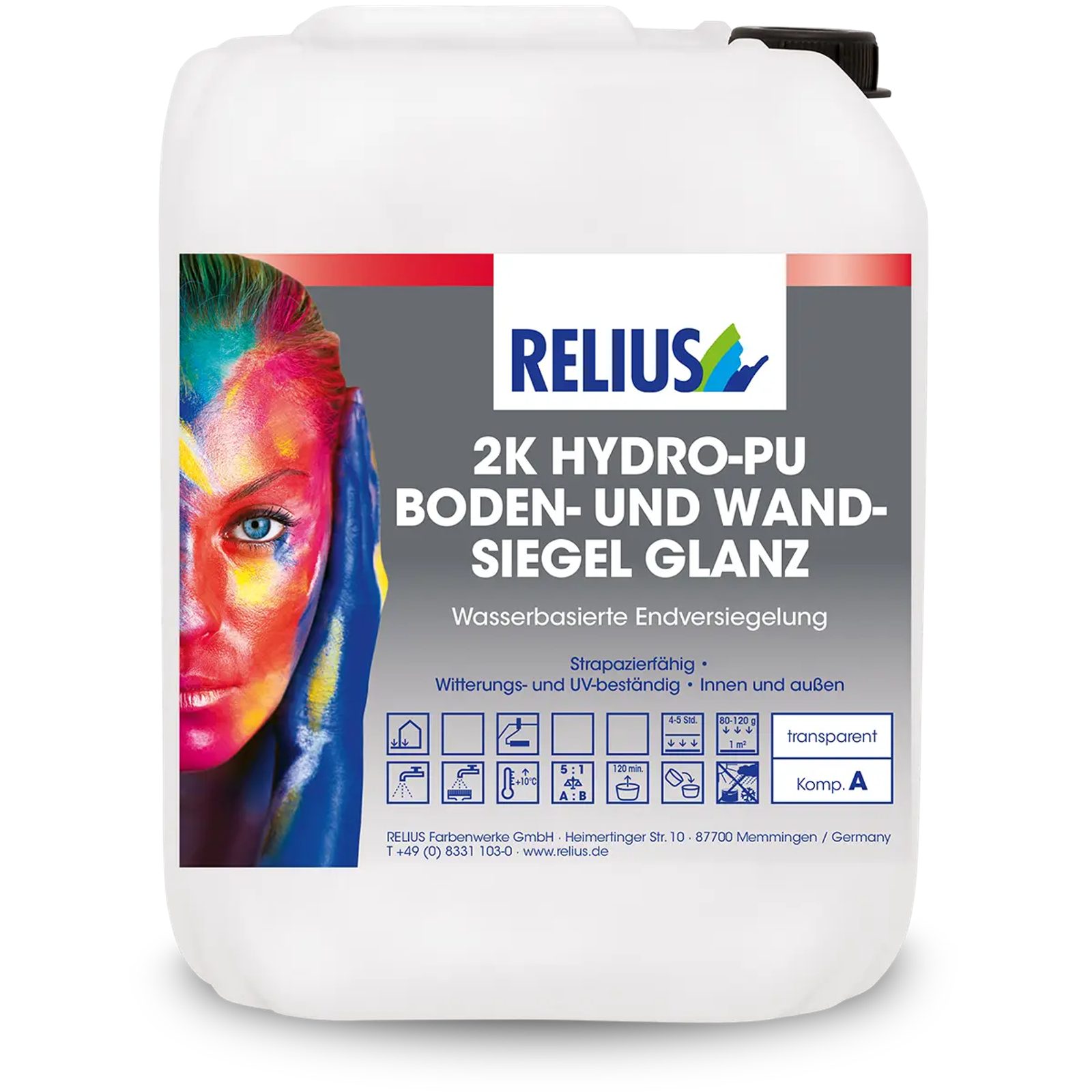 2K HYDRO-PU BODEN- UND WANDSIEGEL GLANZ