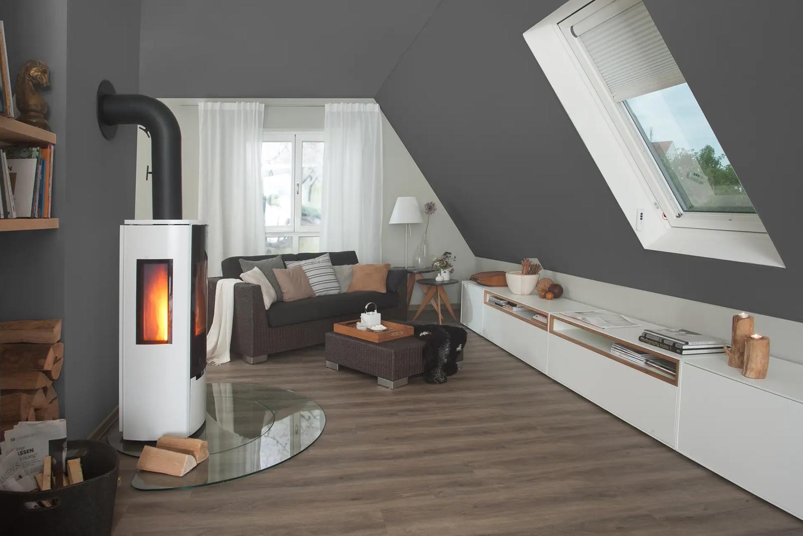 Kaminzimmer Farbvariante