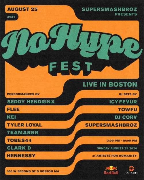 No Hype Fest 2024 Artwork