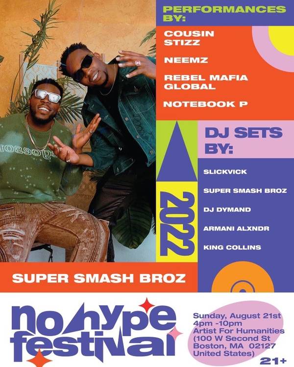 No Hype Festival 2022 artwork