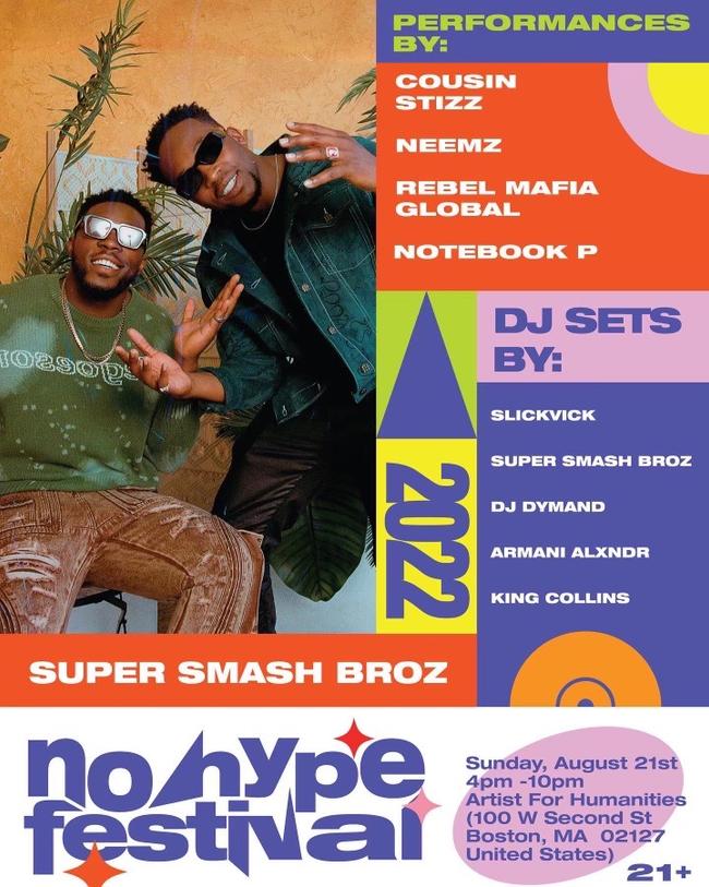 No Hype Festival 2022 artwork