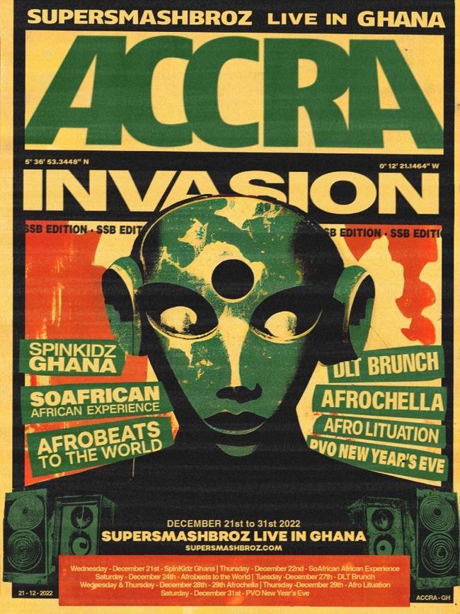 SuperSmashBroz Live in Ghana artwork
