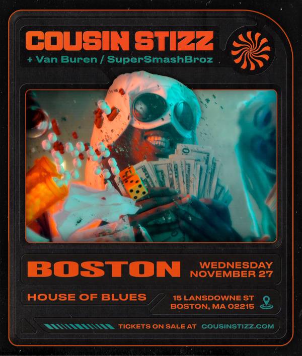 11.27.19 - Cousin Stizz at House Of Blues artwork
