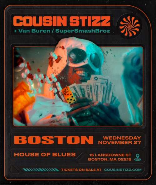 11.27.19 - Cousin Stizz at House Of Blues Artwork