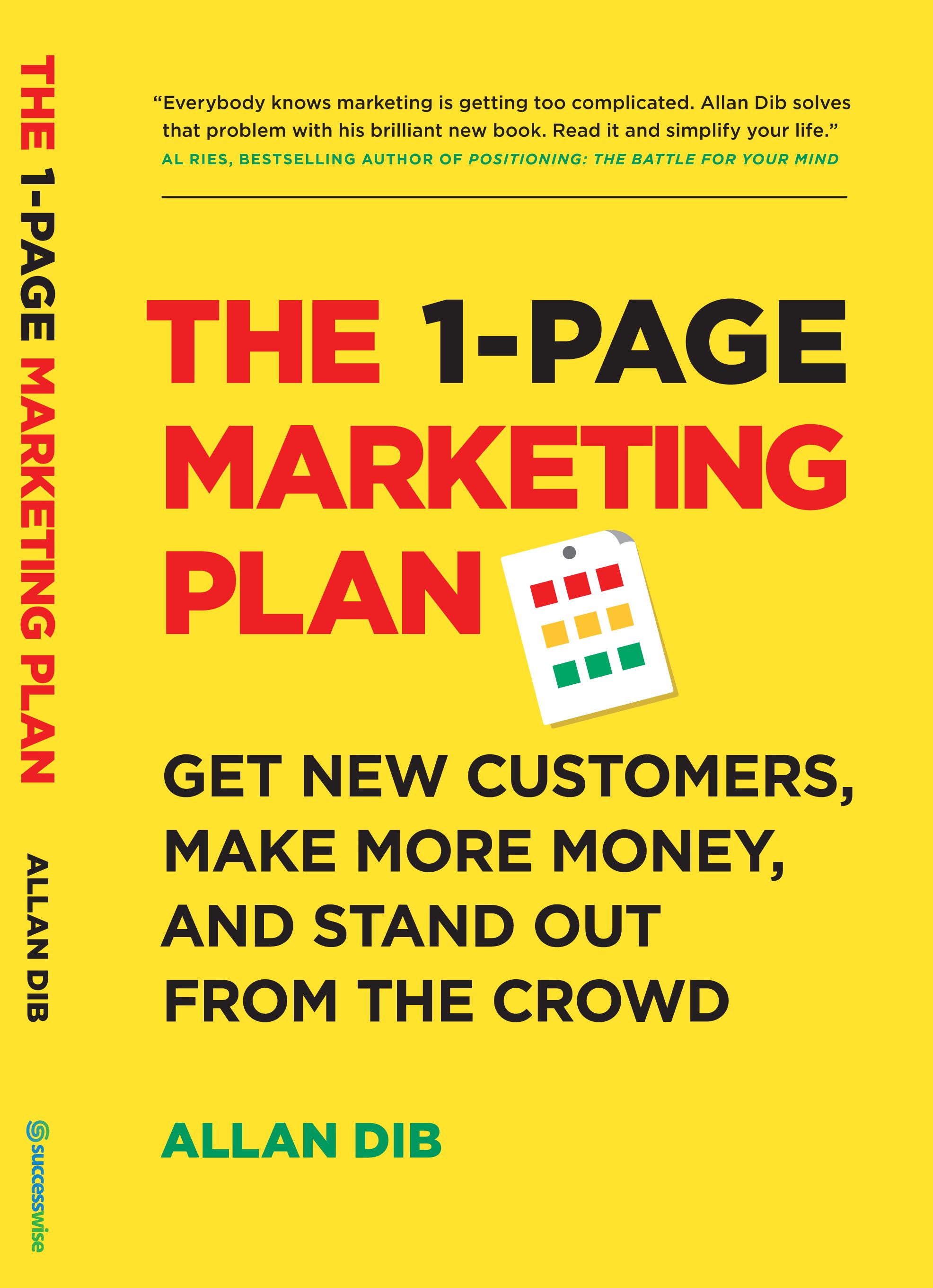 The 1-Page Marketing Plan Book Summary