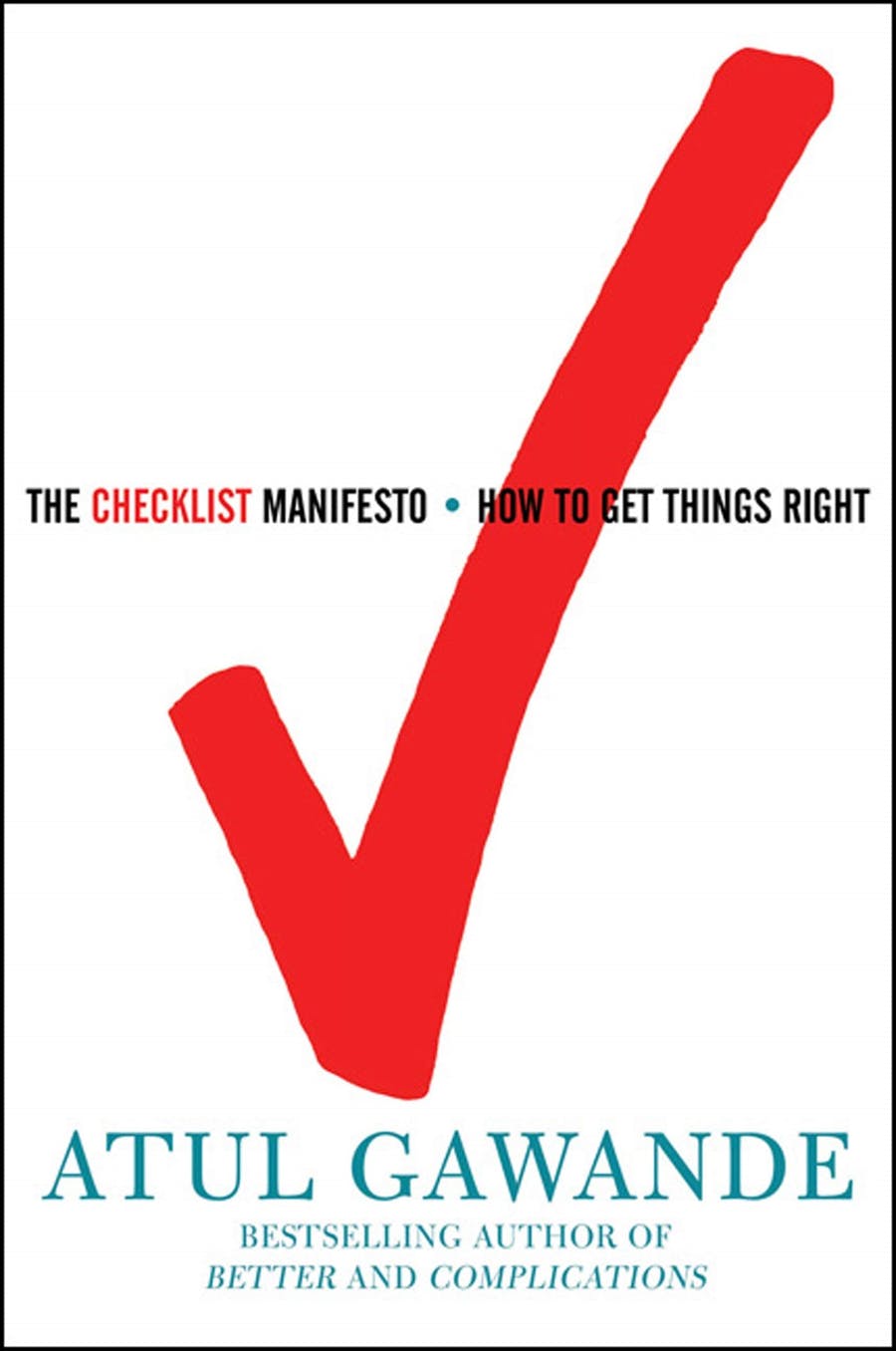 The Checklist Manifesto Book Summary