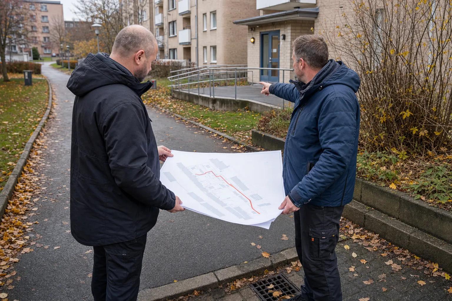 Planlegging av vintervedlikehold for borettslag før første snø