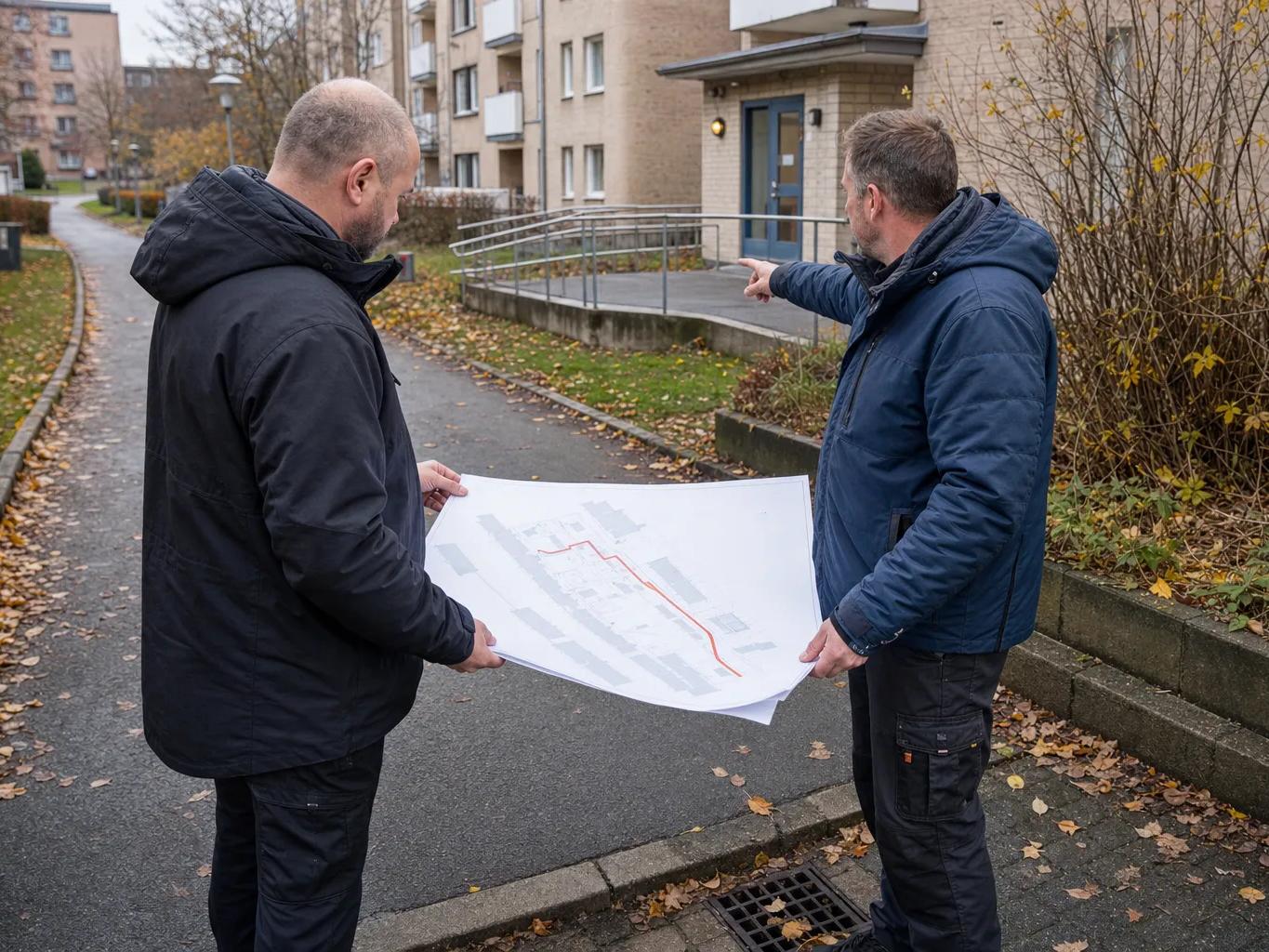 Planlegging av vintervedlikehold for borettslag før første snø