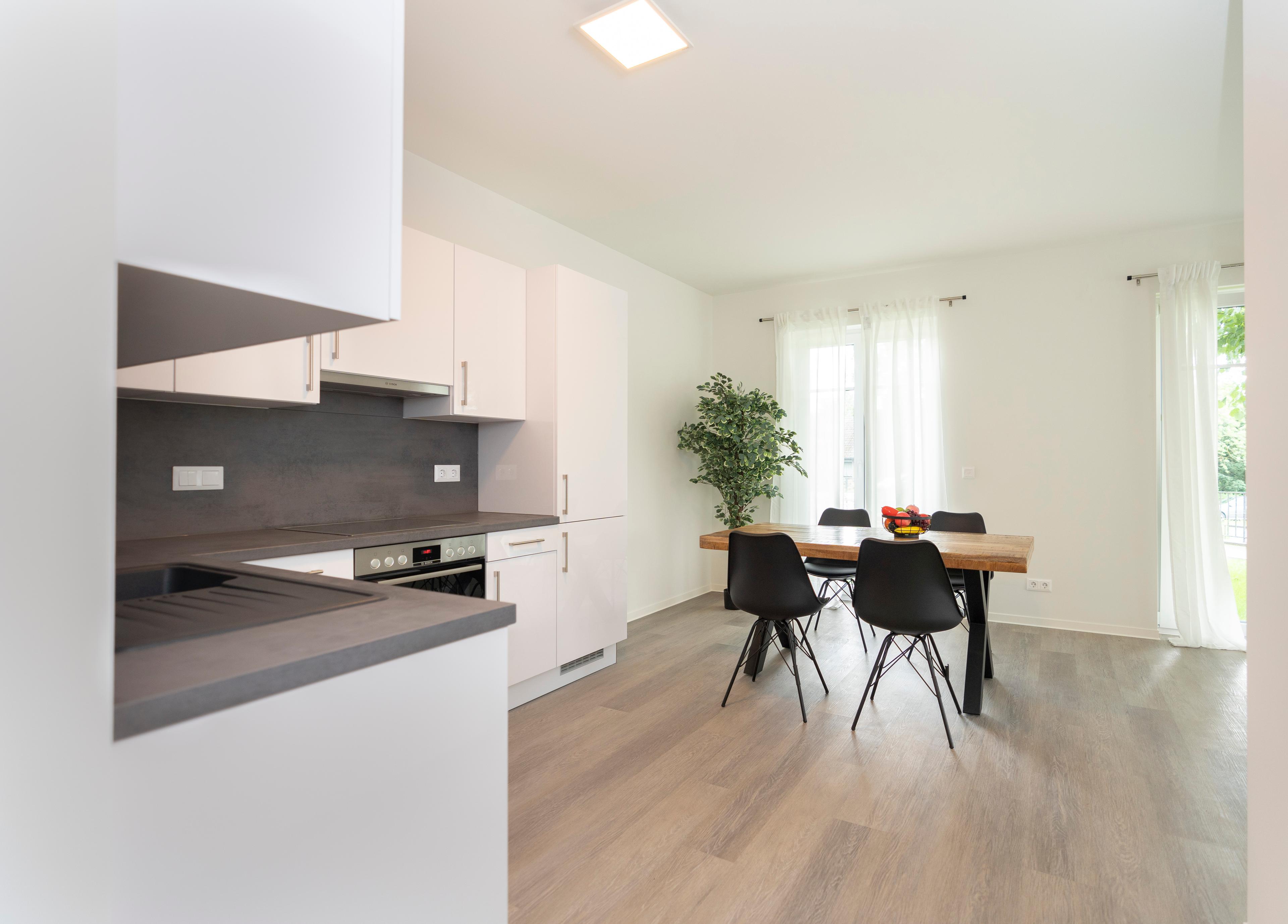 Hamburg Reinskamp Kapitalanlage Wohnzimmer / Küche