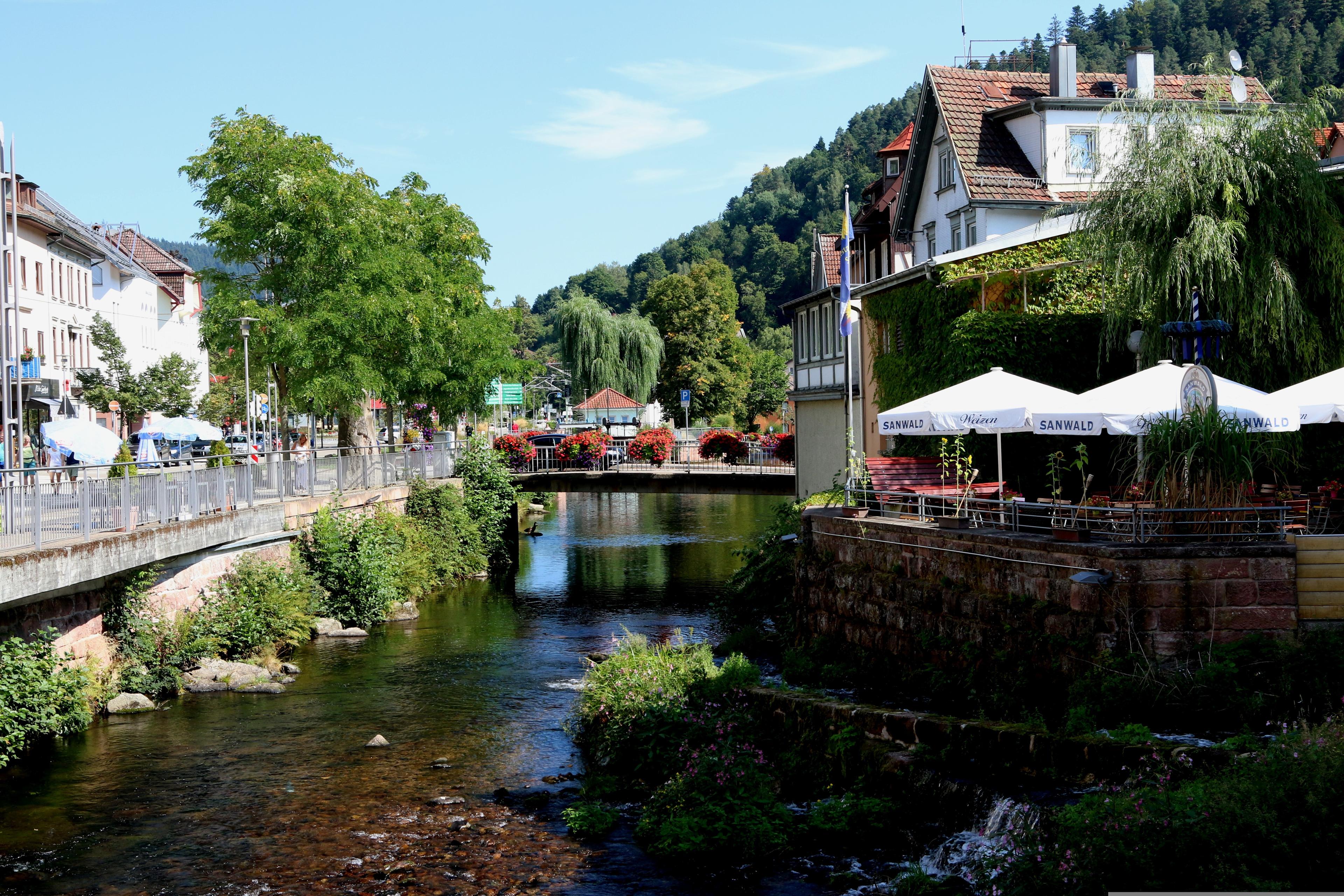 Bad Wildbad- Restaurant am Fluß