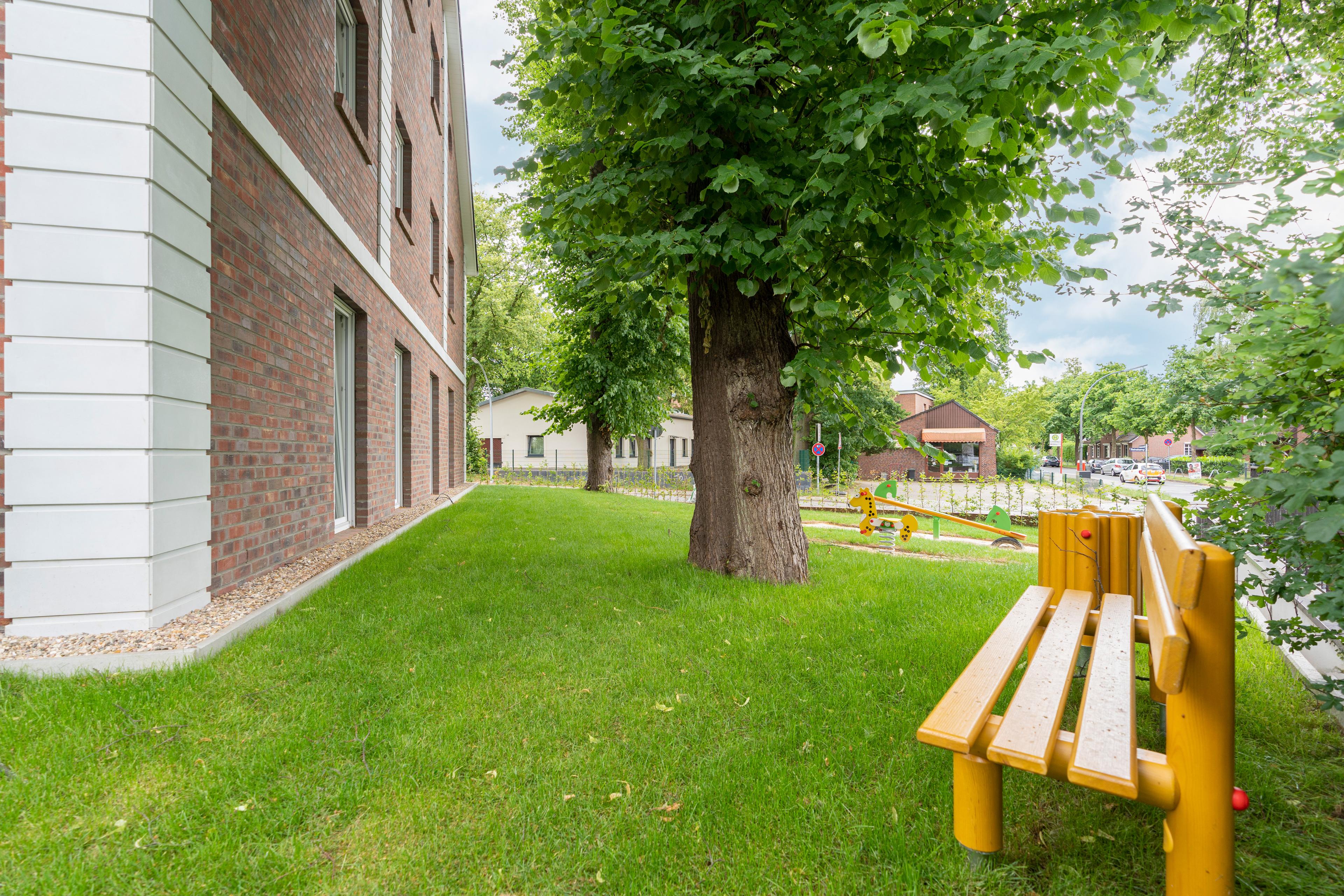 Hamburg Reinskamp Kapitalanlage Garten