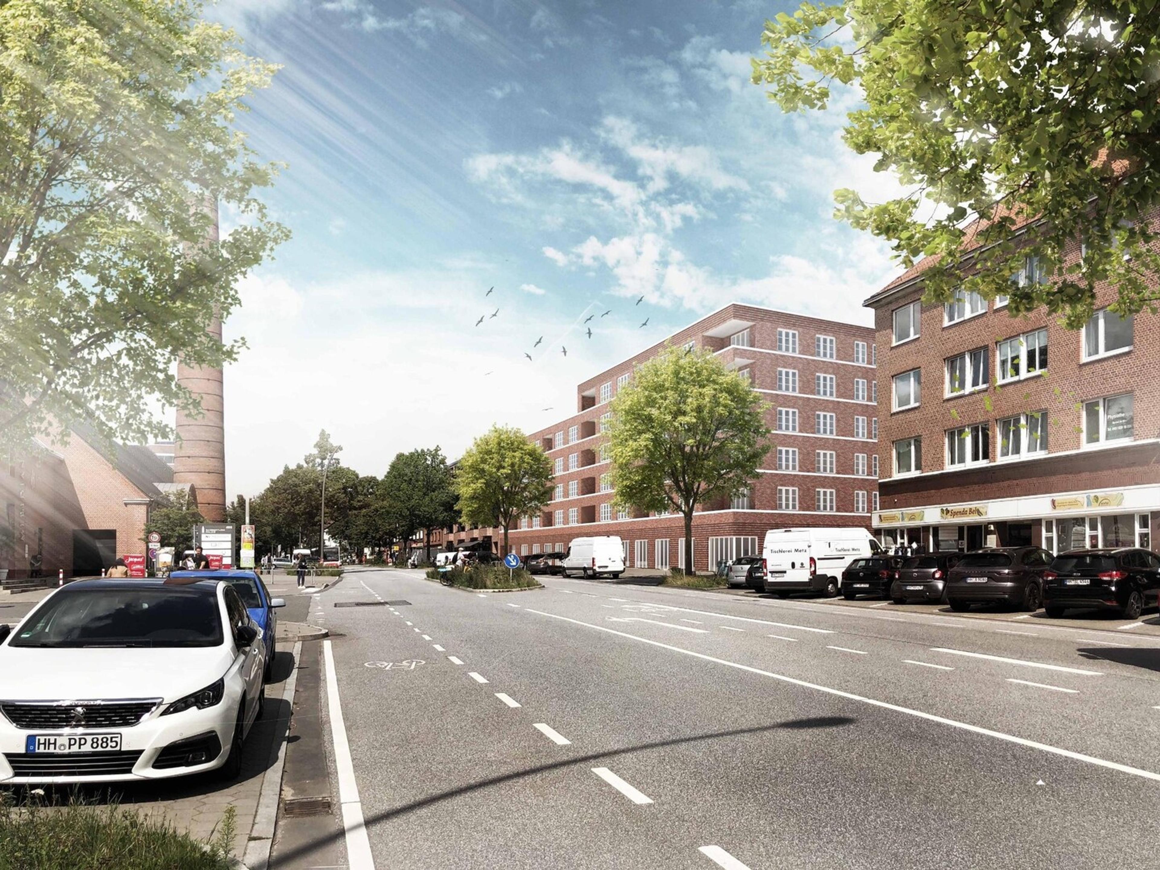 Objekt Fuhlsbüttler Straße Planung 2