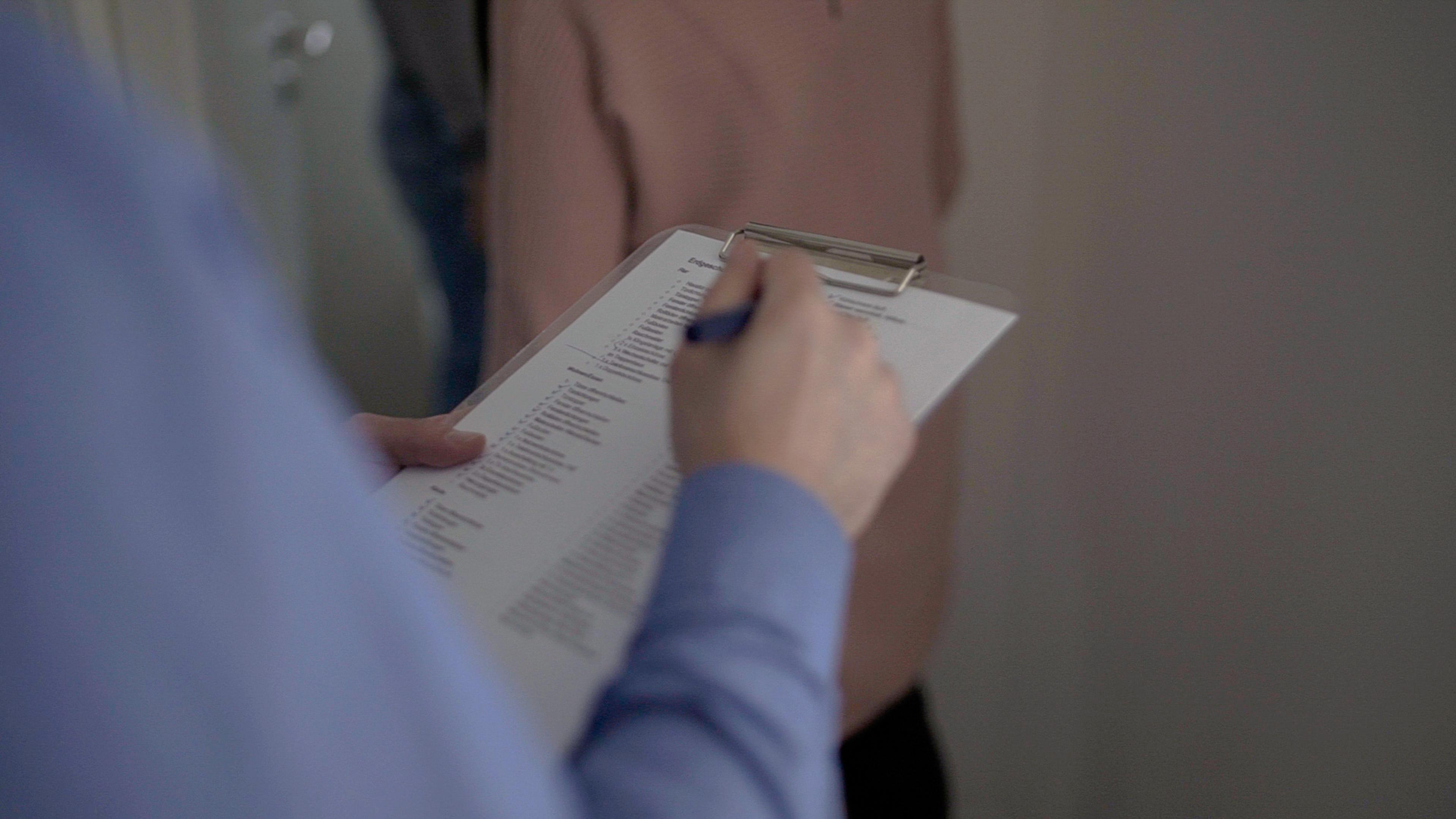 Übergabe Checkliste