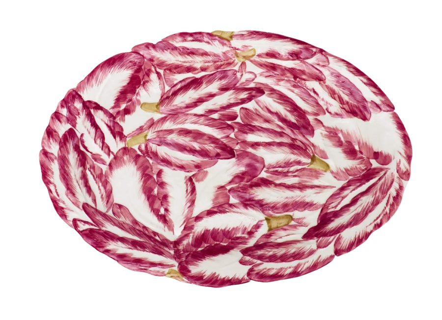 Radicchio Oval Serving Platter
