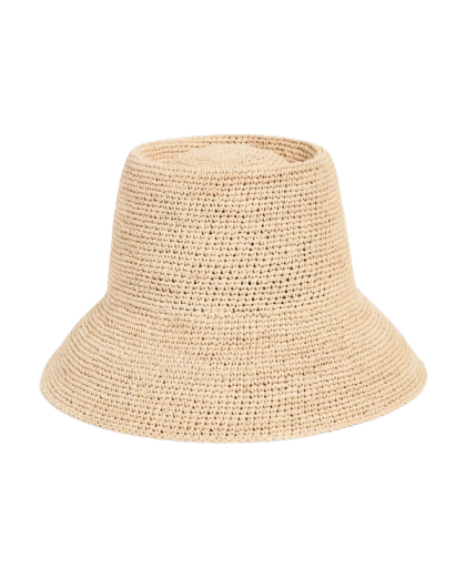 Brixton Ellee Straw Bucket Hat