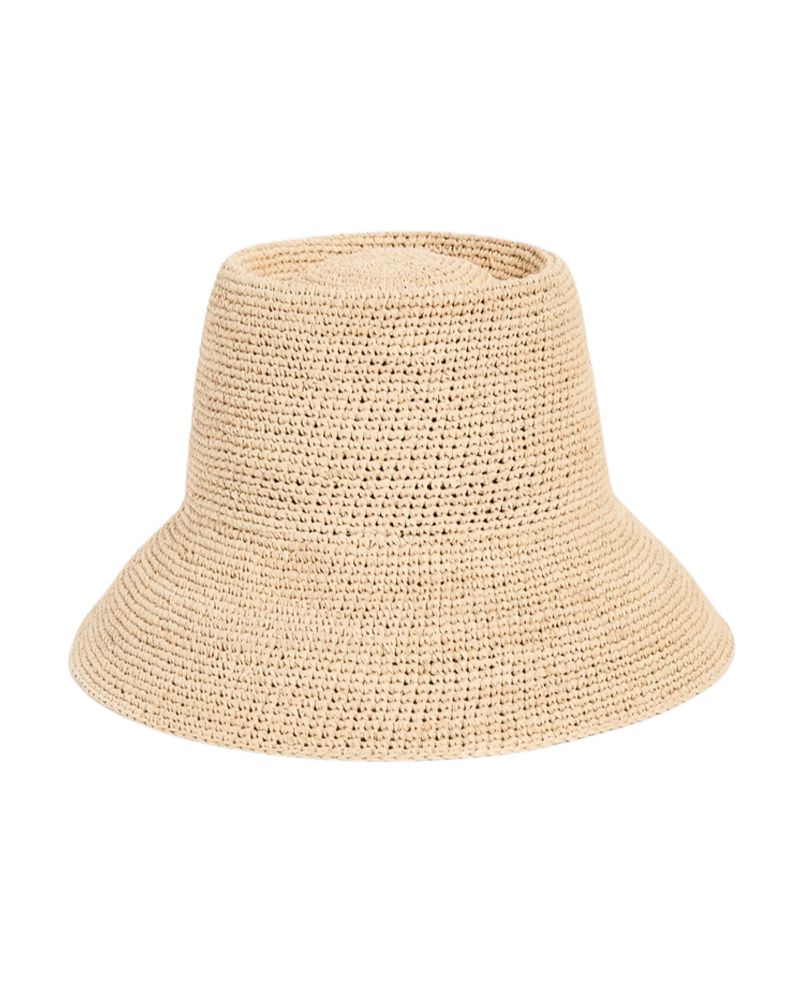Brixton Ellee Straw Bucket Hat