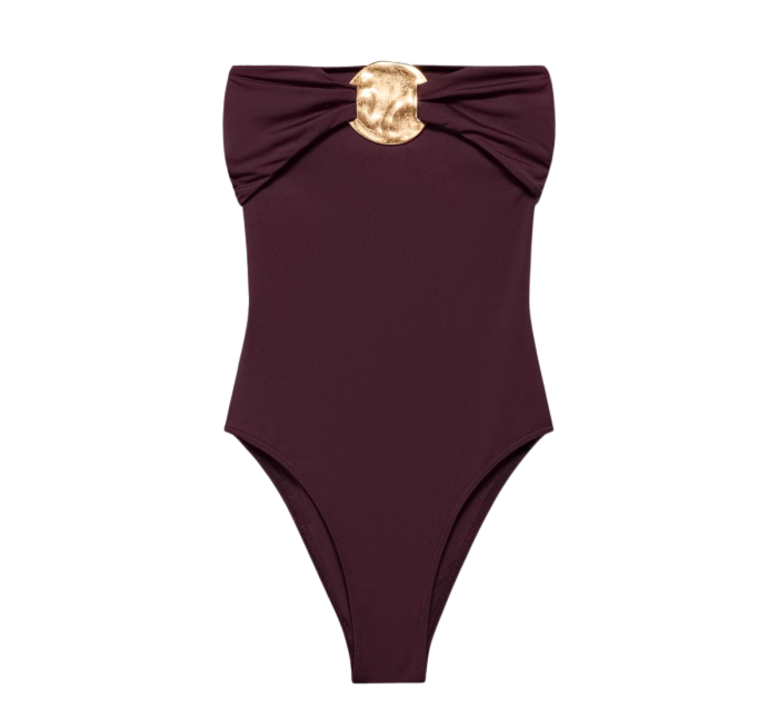 Metallic Piece Bandeau