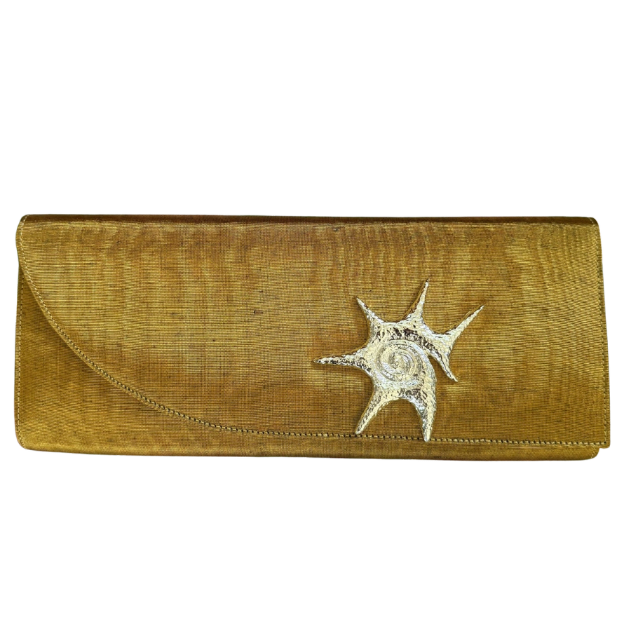 Moiré Diane Clutch