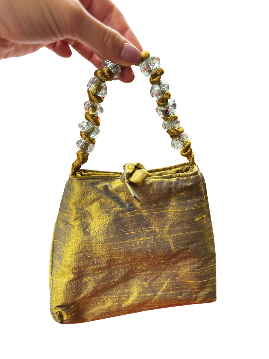 Vintage Silk Evening Bag