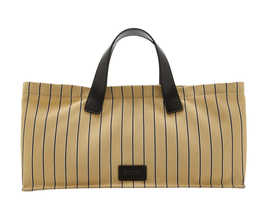 Port Striped Tote Bag