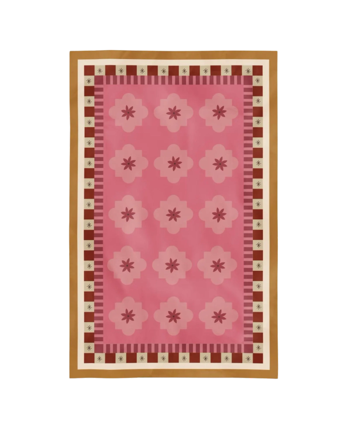 The Dusty Rose and Stars Tablecloth