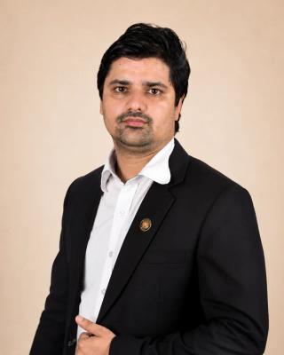 Portrait of Sagar Poudel.