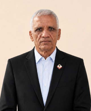 Portrait of Yagya Prasad Poudel.