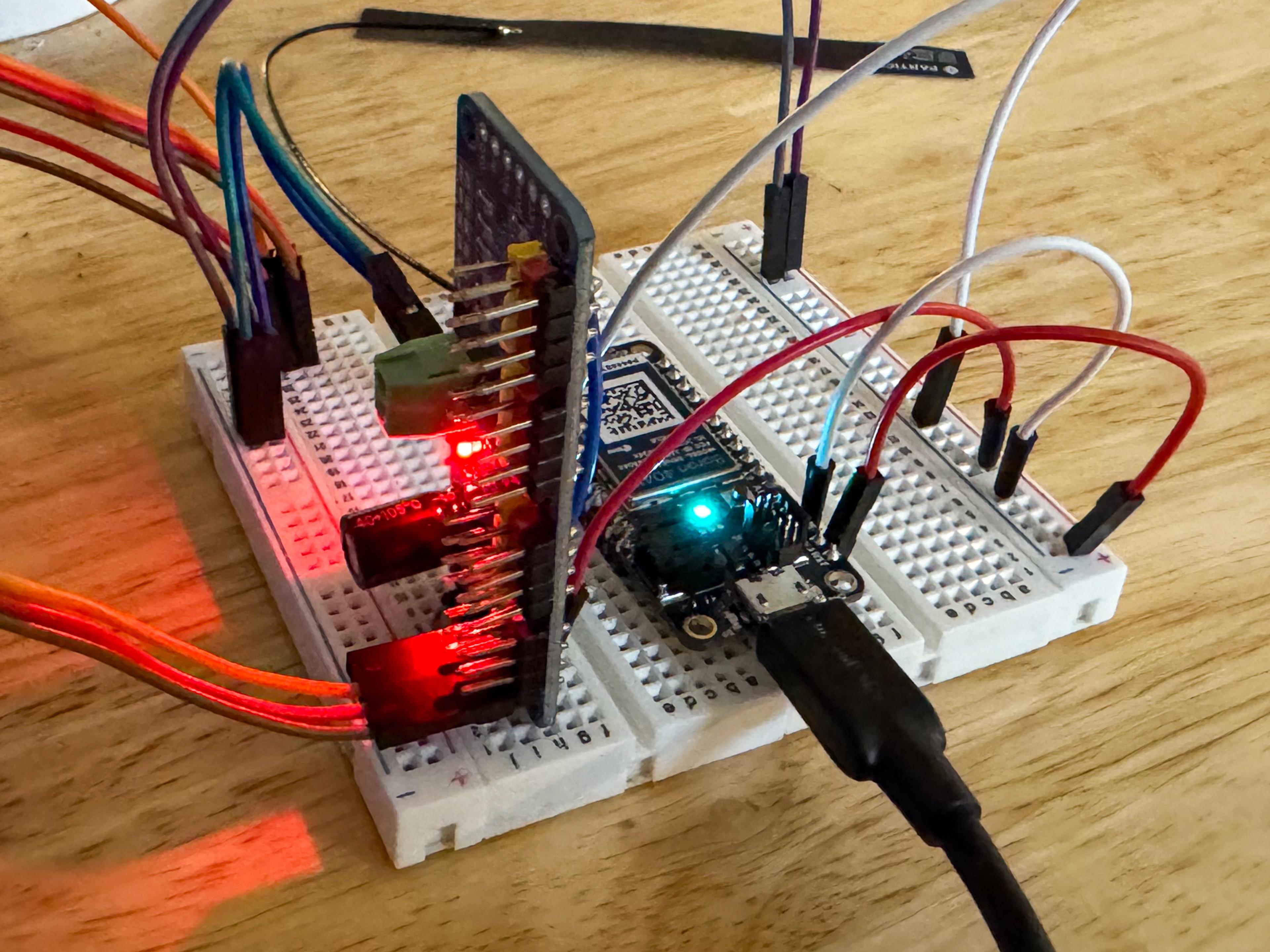 Closeup of second iteration controller