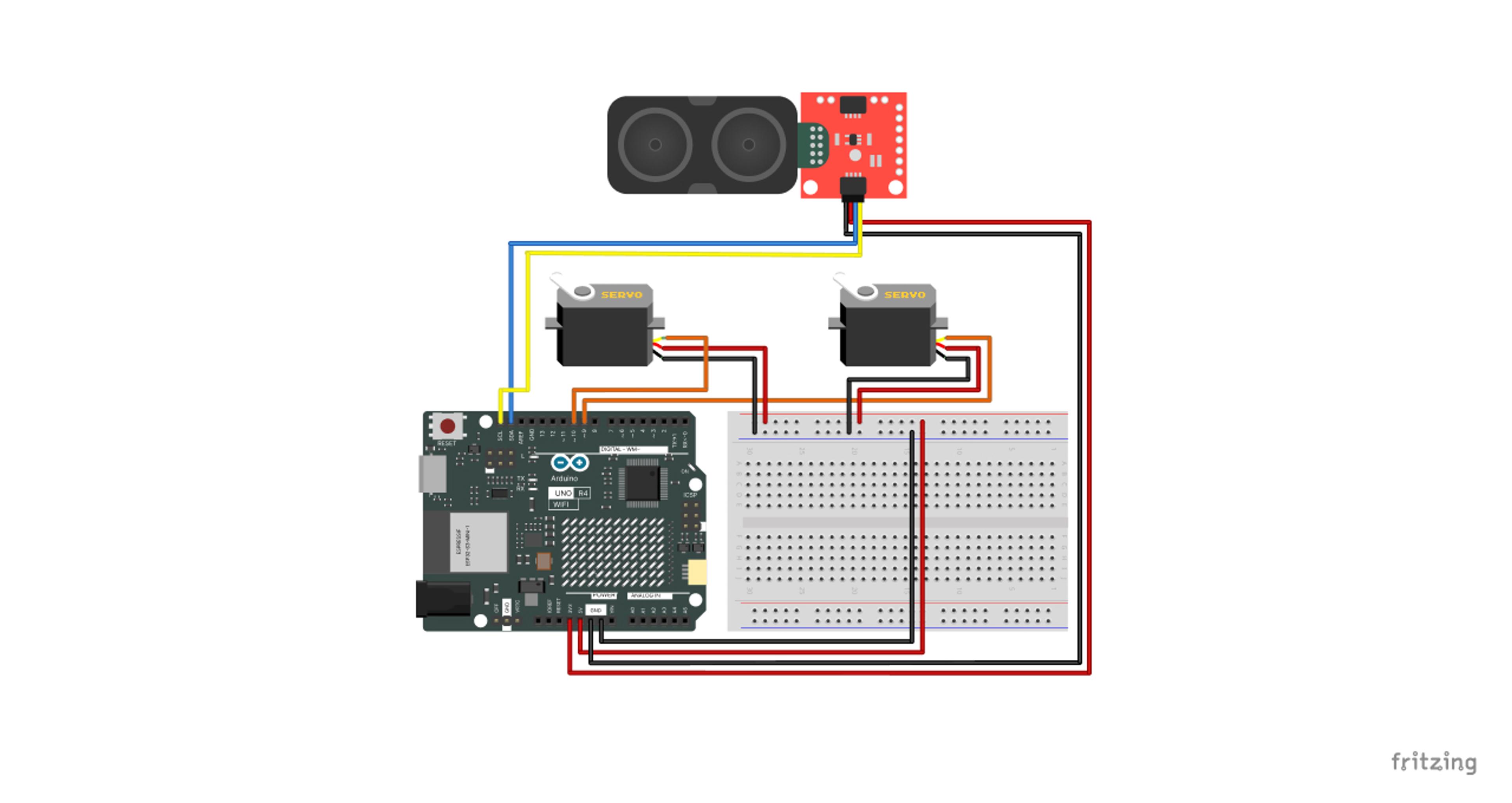 Fritzing circuit diagram 