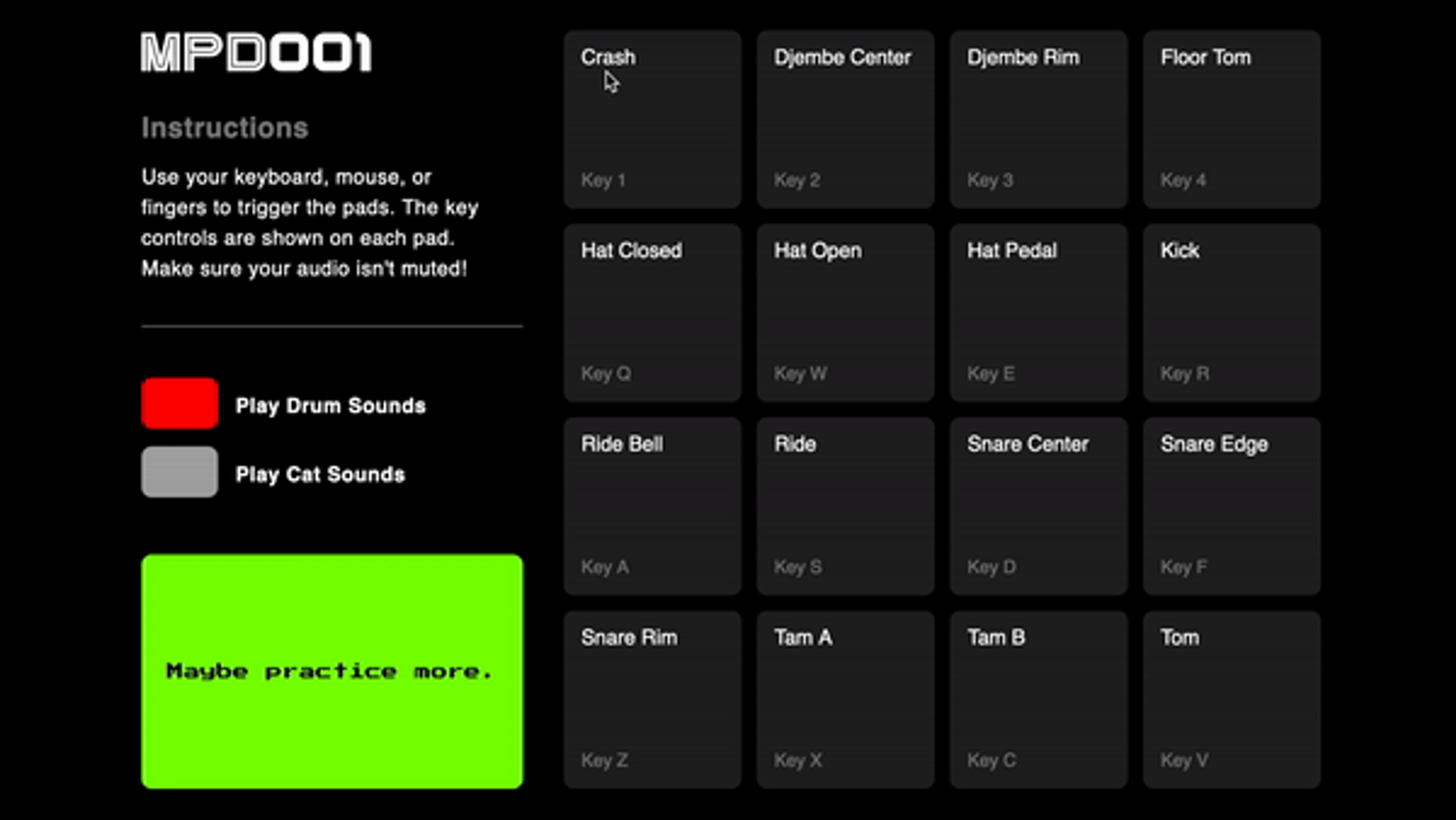 Drum machine V1