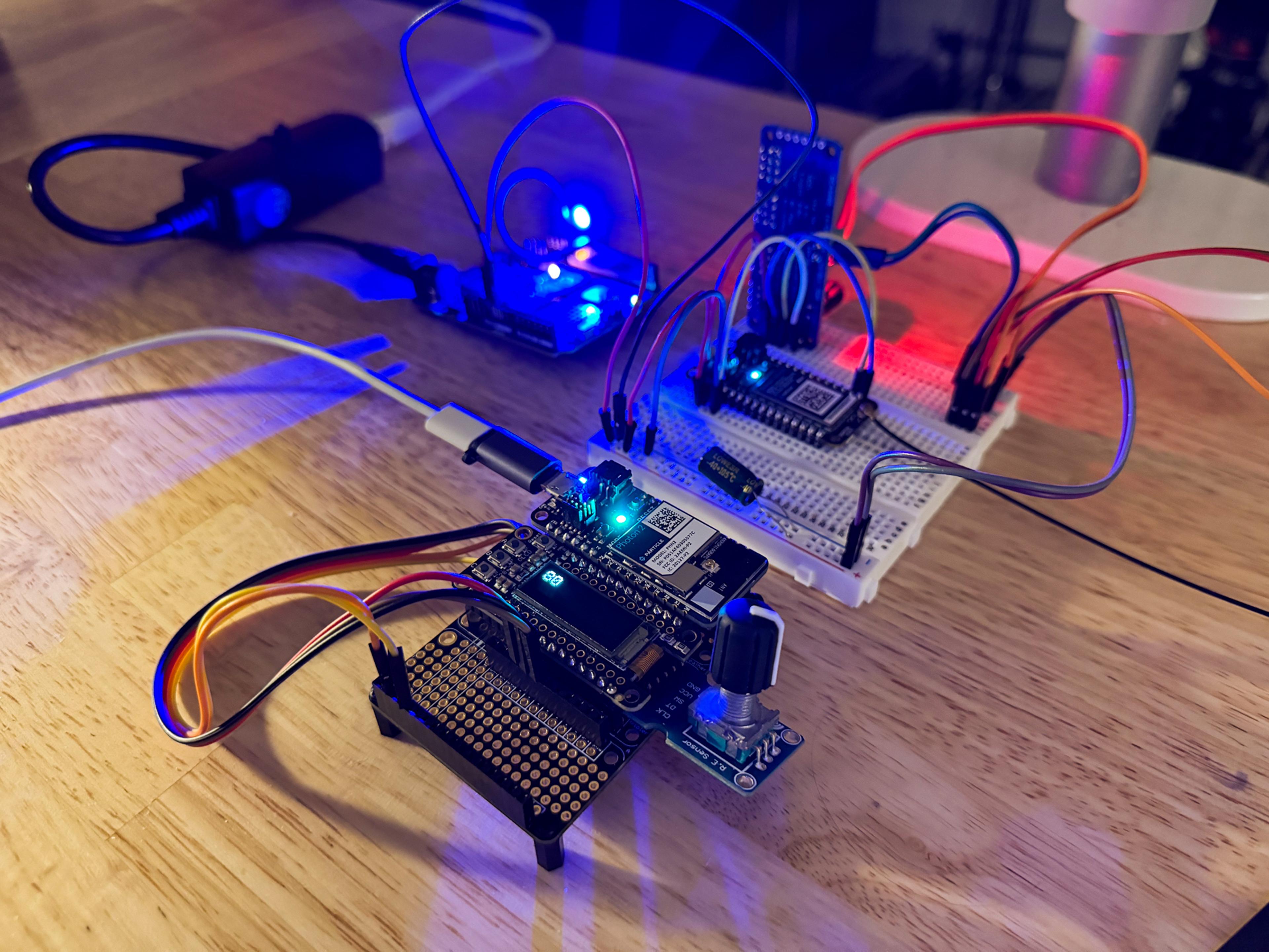 Second iteration of the servo control circuit