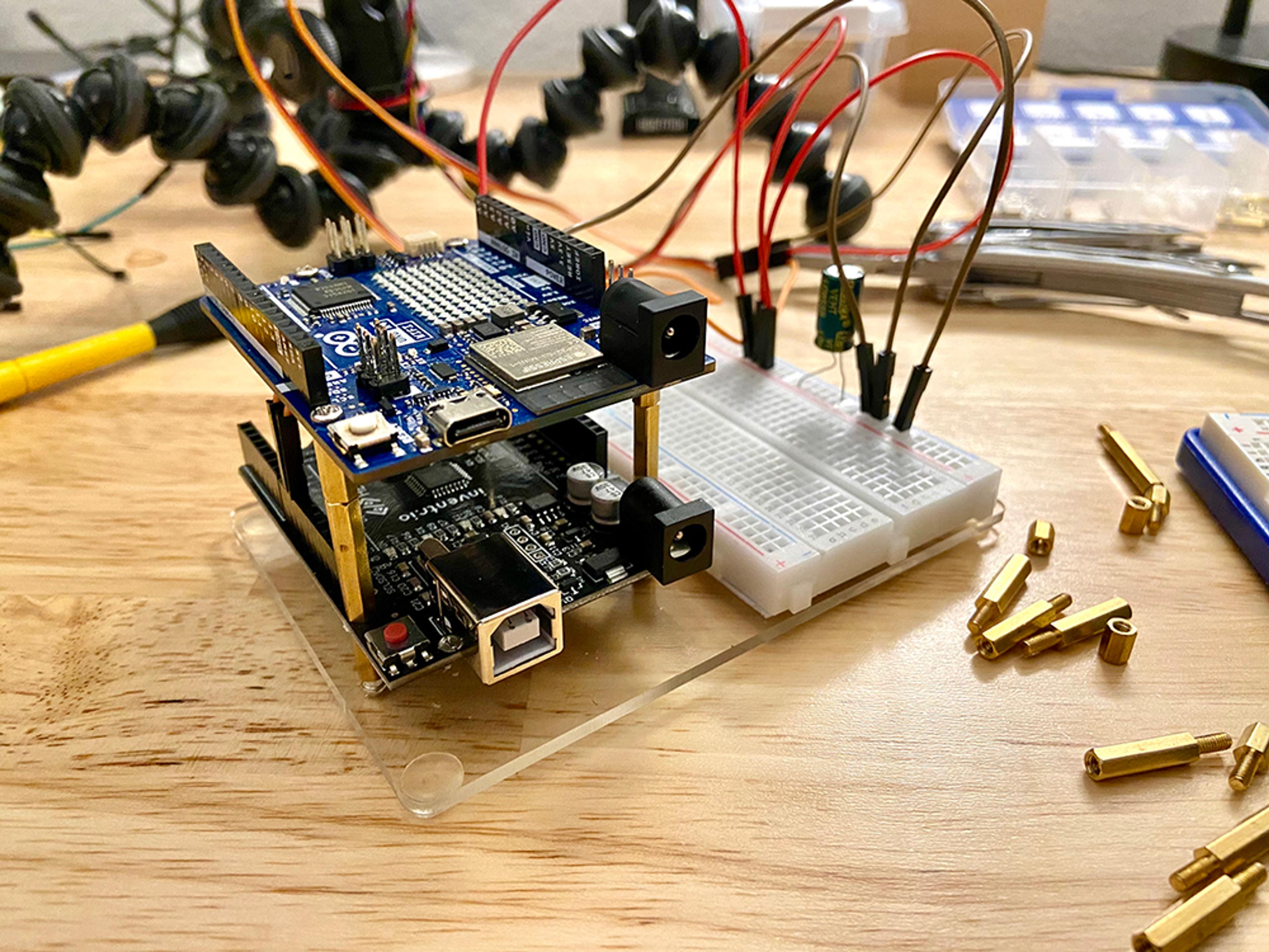 Two Arduino Unos