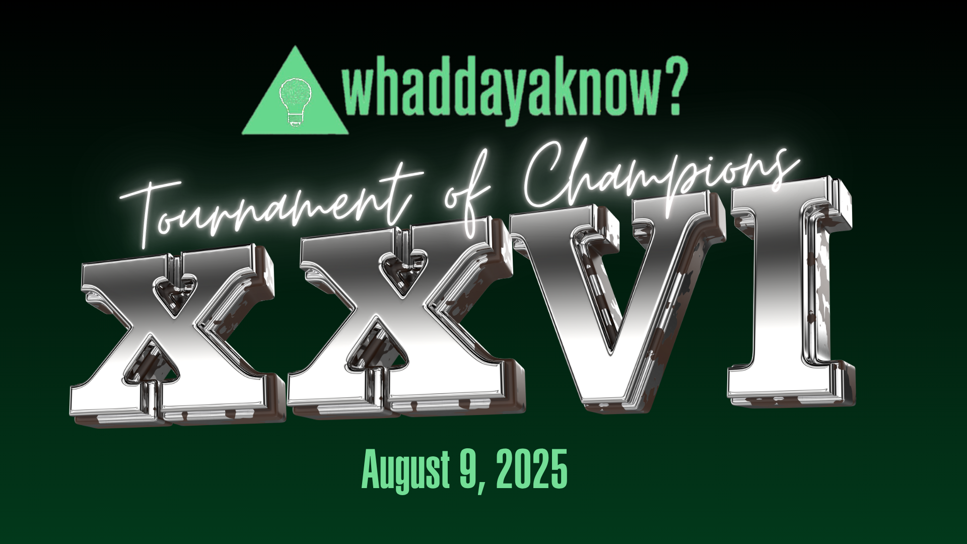 THANK YOU for another amazing W? Tournament of Champions!'s picture