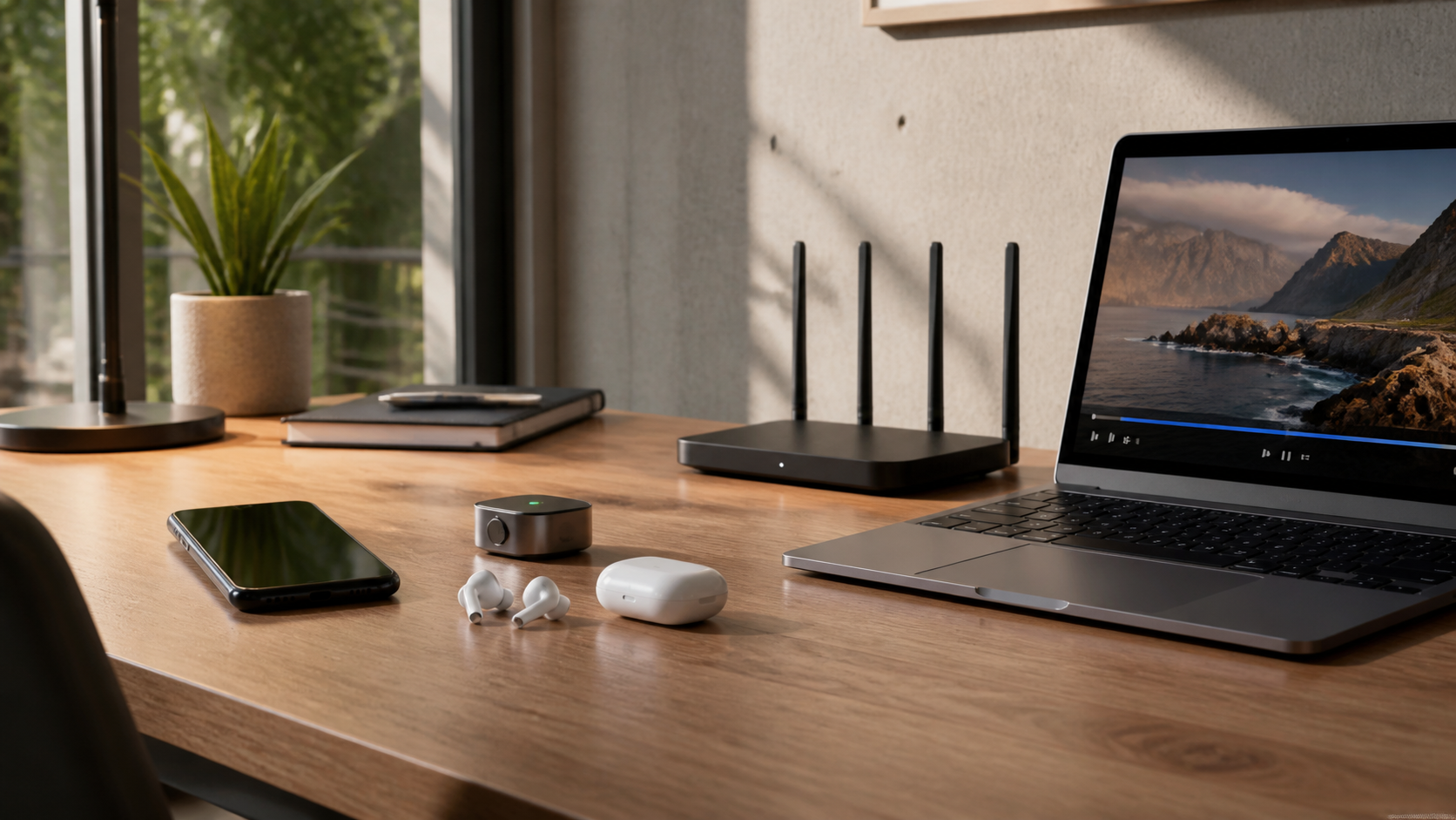 Bluetooth vs Wi-Fi shown in a practical side-by-side comparison