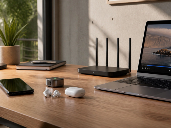 Bluetooth vs Wi-Fi shown in a practical side-by-side comparison