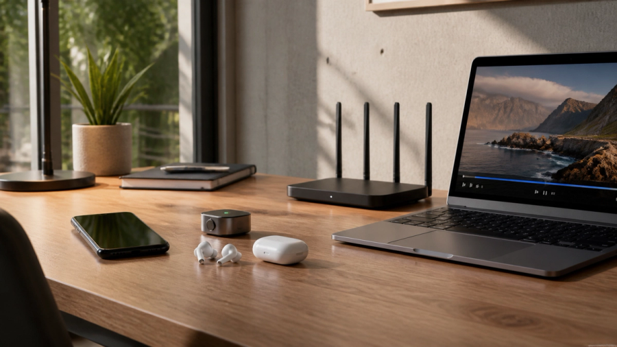 Bluetooth vs Wi-Fi shown in a practical side-by-side comparison