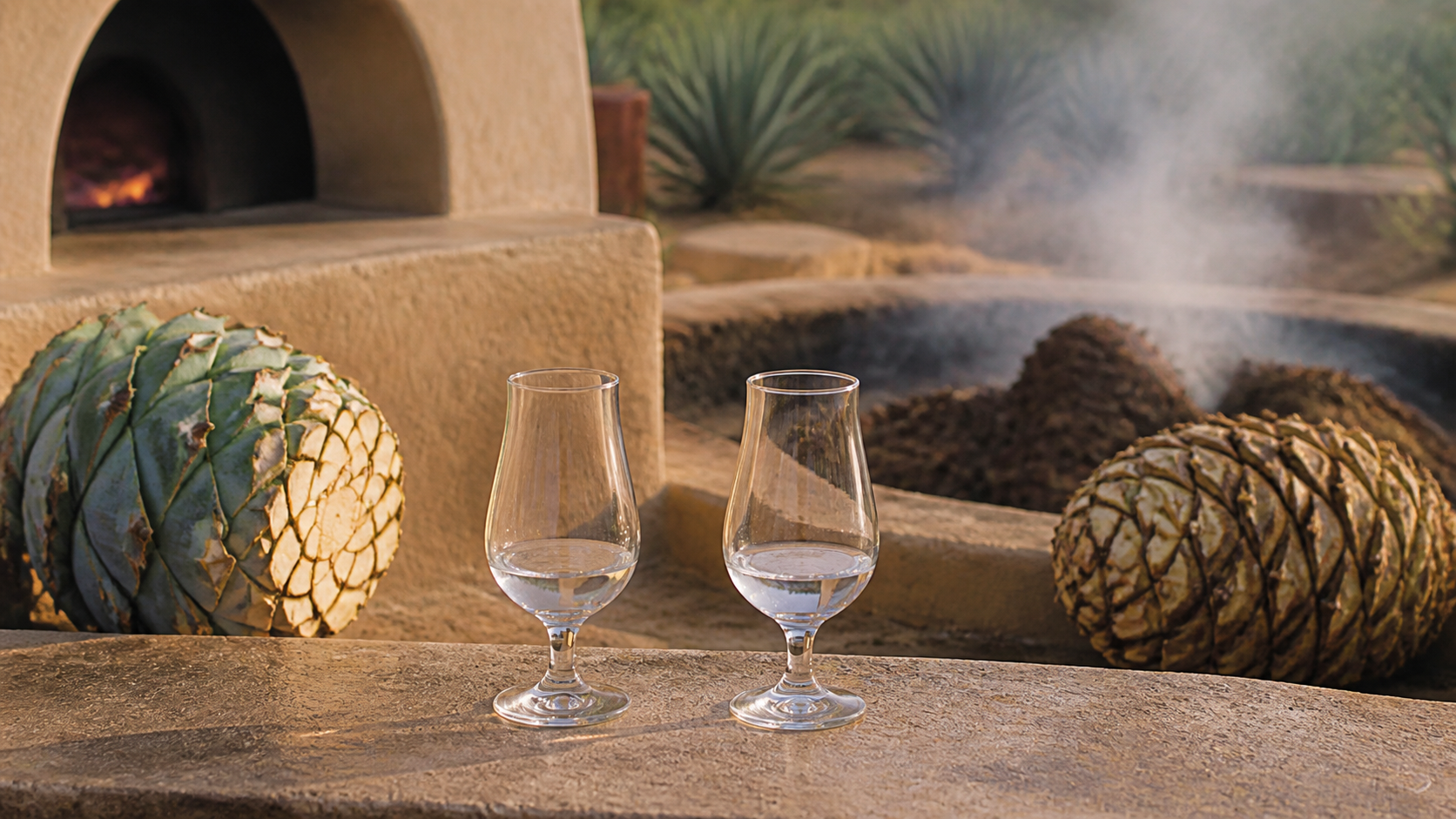 Tequila vs Mezcal shown in a practical side-by-side comparison