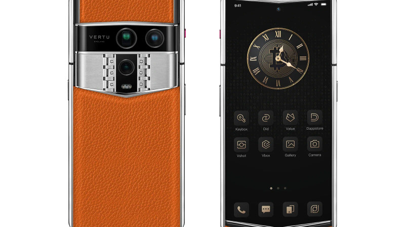 Vertu Luxury Phones — material close-up