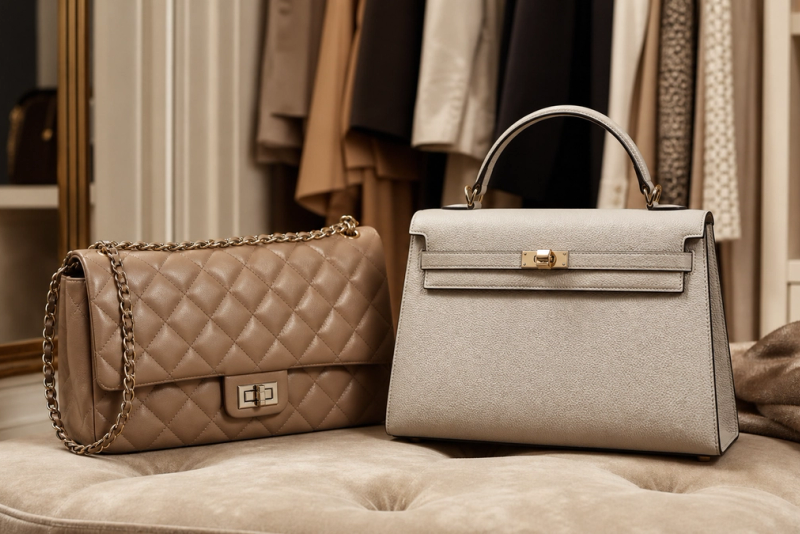 Chanel Classic Flap vs Hermès Kelly — The Everyday Luxury Bag Decision