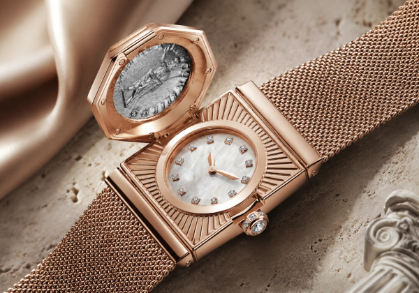 Bvlgari Maglia Milanese Monete Secret Watch: A Roman Coin, Woven in Gold