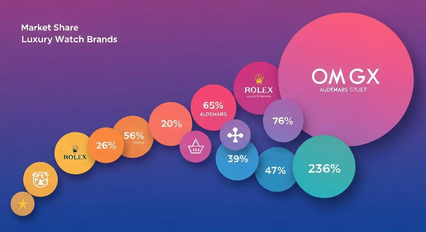 Rolex vs. Patek Philippe vs. Audemars Piguet: The 2026 Luxury Watch Brands Market Share Battle