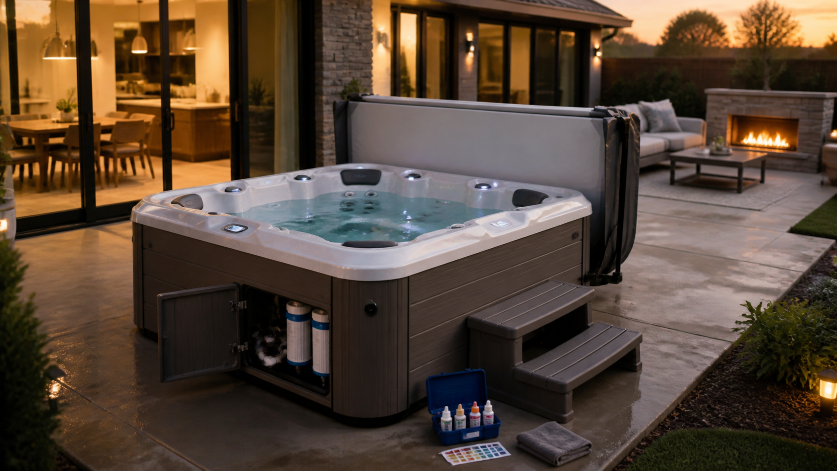 Hot Tub vs Jacuzzi shown as a practical comparison