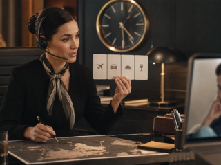 Human concierge coordinating linked travel arrangements after a disruption