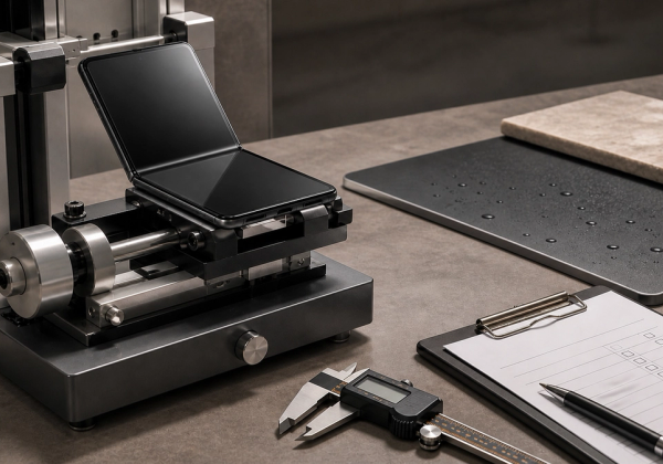 Editorial decision scene for Foldable Phone Durability: How to Judge VERTU AlphaFold, illustrating the product category without depicting an exact VERTU configuration