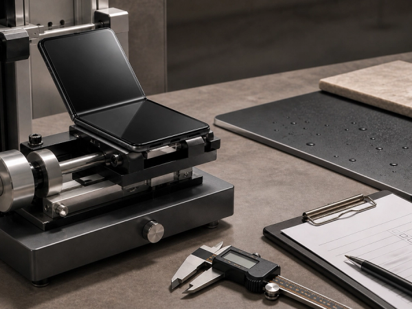 Editorial decision scene for Foldable Phone Durability: How to Judge VERTU AlphaFold, illustrating the product category without depicting an exact VERTU configuration